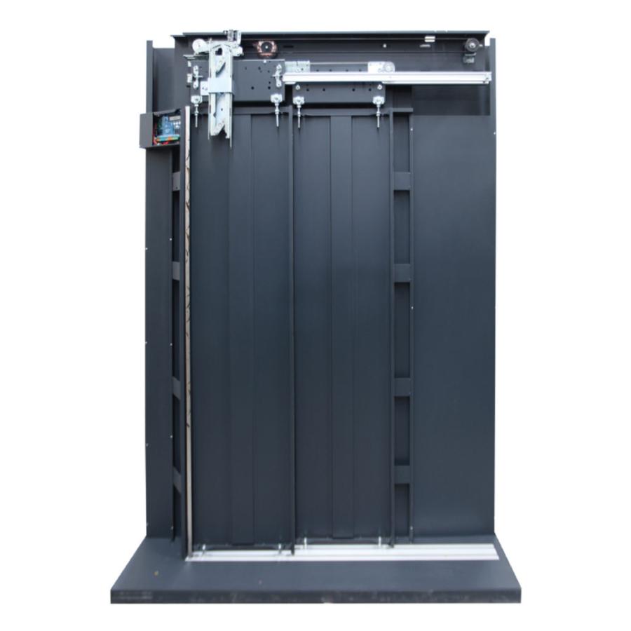 2 Panel Teleskopik Kabin Kapısı